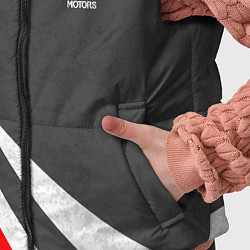 Детский жилет Mitsubishi - красный и серый, цвет: 3D-черный — фото 2