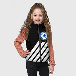 Детский жилет Chelsea geometry sport, цвет: 3D-черный — фото 2