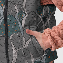 Детский жилет Камбала паттерн, цвет: 3D-черный — фото 2