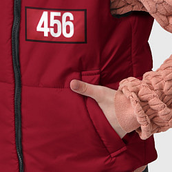 Детский жилет Игрок 456 Красная униформа, цвет: 3D-черный — фото 2