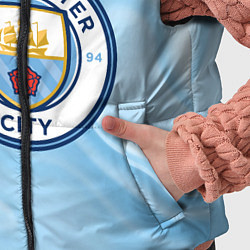 Детский жилет Фк Манчестер Сити, цвет: 3D-черный — фото 2