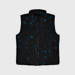 Детский жилет Color dark blue khaki, цвет: 3D-черный