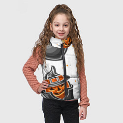 Детский жилет Candy halloween, цвет: 3D-черный — фото 2