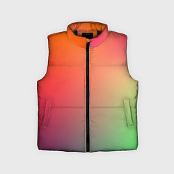Детский жилет Color multicolored, цвет: 3D-черный