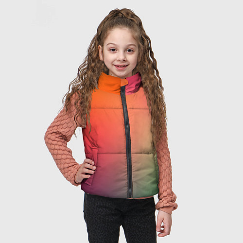 Детский жилет Color multicolored / 3D-Черный – фото 3