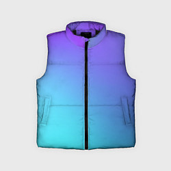 Детский жилет Color multi-colored gradient, цвет: 3D-черный