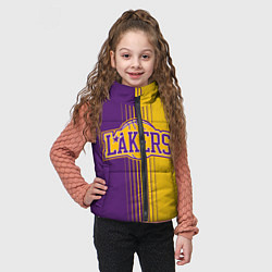 Детский жилет NBA Lakers LA, цвет: 3D-черный — фото 2