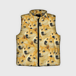 Детский жилет Doge, цвет: 3D-светло-серый
