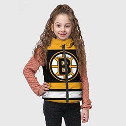 Детский жилет Boston Bruins, цвет: 3D-красный — фото 2