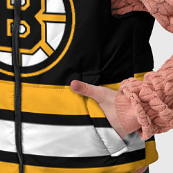 Детский жилет Boston Bruins, цвет: 3D-светло-серый — фото 2