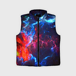 Детский жилет Космос, цвет: 3D-черный