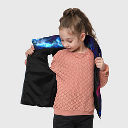 Детский жилет Космос, цвет: 3D-черный — фото 2
