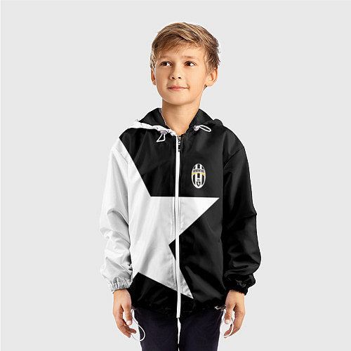 Детская ветровка FC Juventus: Star / 3D-Белый – фото 3