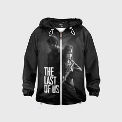 Ветровка с капюшоном детская The Last of Us: Black Style, цвет: 3D-белый