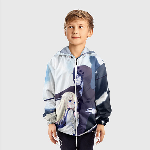 Детская ветровка Ангел кровопролития / 3D-Белый – фото 3