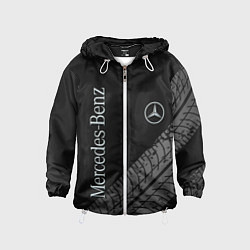 Ветровка с капюшоном детская Mercedes AMG: Street Style, цвет: 3D-белый