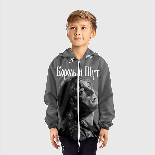Детская ветровка Король и Шут / 3D-Белый – фото 3