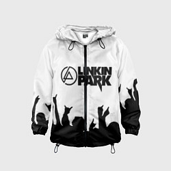 Ветровка с капюшоном детская LINKIN PARK, цвет: 3D-черный