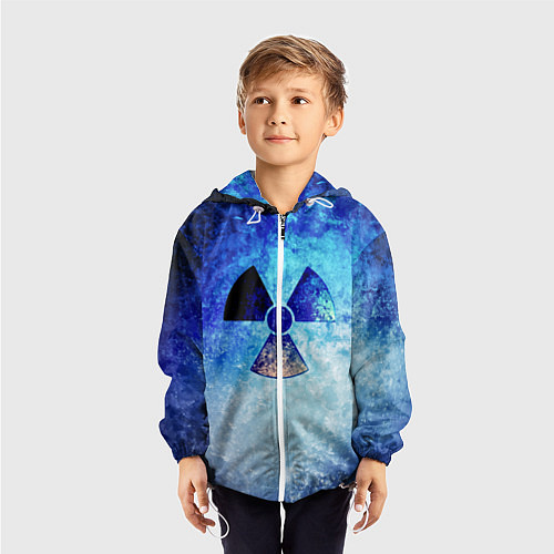 Детская ветровка STALKER ZONE / 3D-Белый – фото 3