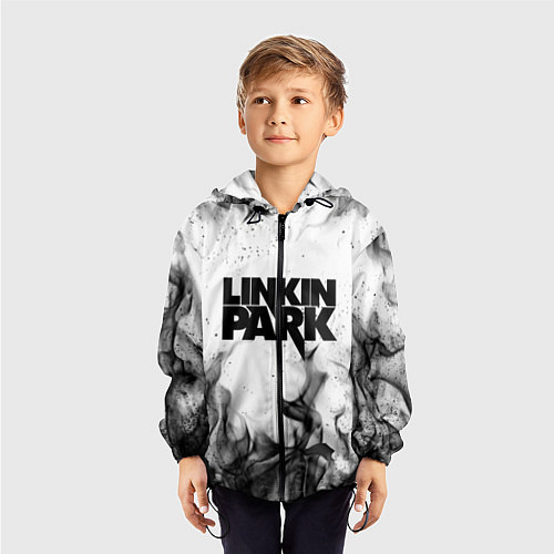 Детская ветровка LINKIN PARK / 3D-Черный – фото 3