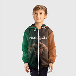 Ветровка с капюшоном детская Conor McGregor, цвет: 3D-белый — фото 2