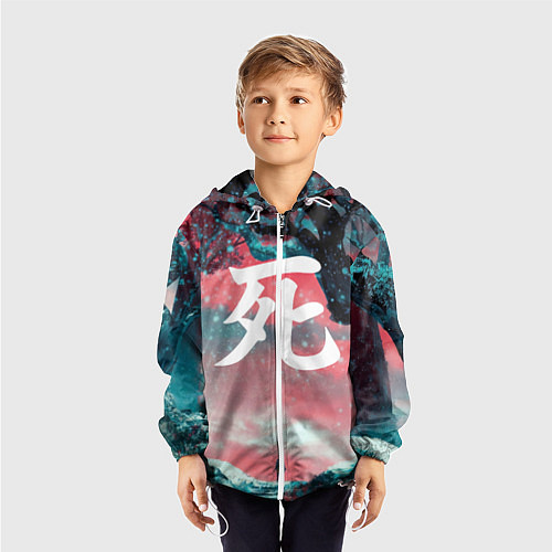 Детская ветровка Sekiro shadows die twice / 3D-Белый – фото 3