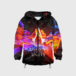 Ветровка с капюшоном детская Assassin’s Creed: Unity, цвет: 3D-черный