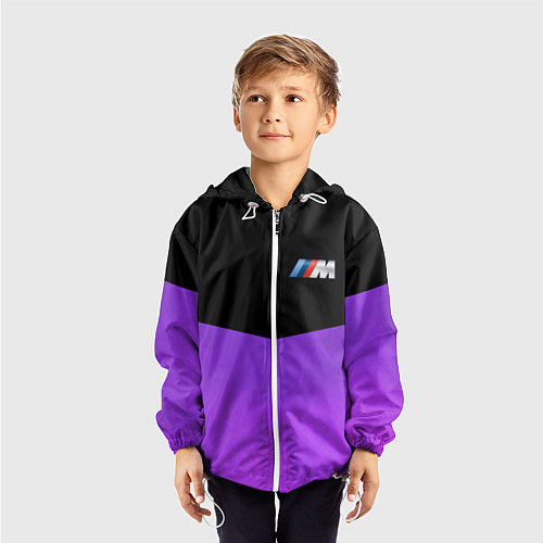 Детская ветровка BMW / 3D-Белый – фото 3