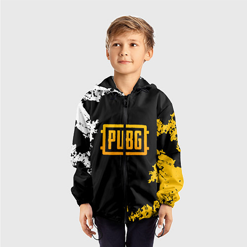 Детская ветровка PUBG / 3D-Черный – фото 3