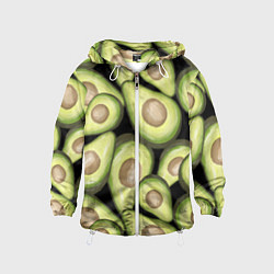 Детская ветровка Avocado background