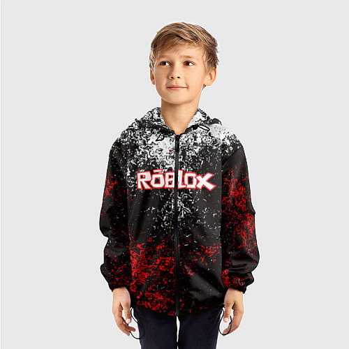 Детская ветровка ROBLOX / 3D-Черный – фото 3