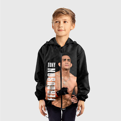 Детская ветровка EL CUCUY Tony Ferguson / 3D-Черный – фото 3