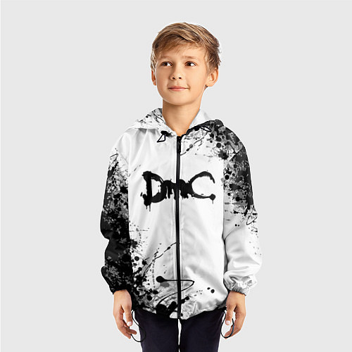 Детская ветровка DEVIL MAY CRY / 3D-Черный – фото 3