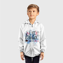 Ветровка с капюшоном детская LIFE IS STRANGE, цвет: 3D-белый — фото 2