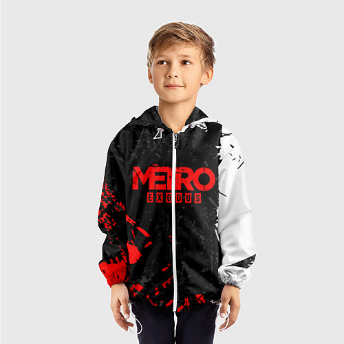 Детская ветровка METRO EXODUS / 3D-Белый – фото 3