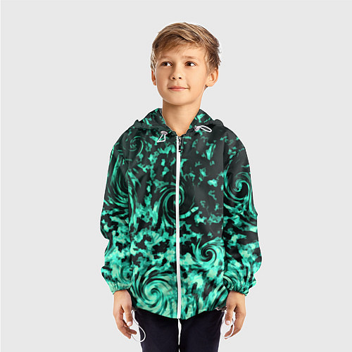 Детская ветровка VORTEXES / 3D-Белый – фото 3