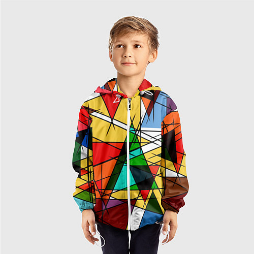 Детская ветровка ПИКАССО / 3D-Белый – фото 3