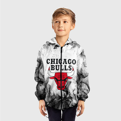 Детская ветровка CHICAGO BULLS / 3D-Черный – фото 3