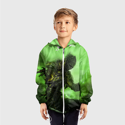 Детская ветровка DARK SOULS / 3D-Белый – фото 3