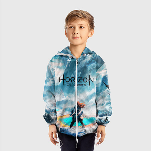 Детская ветровка HORIZON ZERO DAWN / 3D-Белый – фото 3