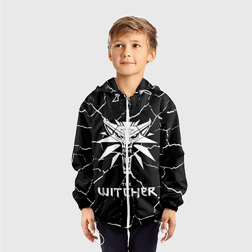 Детская ветровка The Witcher / 3D-Белый – фото 3