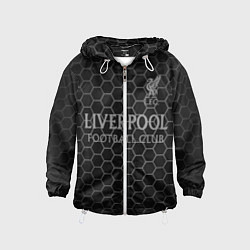 Ветровка с капюшоном детская LIVERPOOL, цвет: 3D-белый