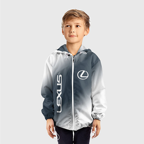 Детская ветровка LEXUS ЛЕКСУС / 3D-Белый – фото 3
