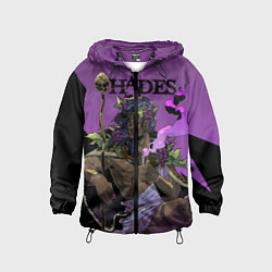 Ветровка с капюшоном детская Hades - Дионис, цвет: 3D-черный