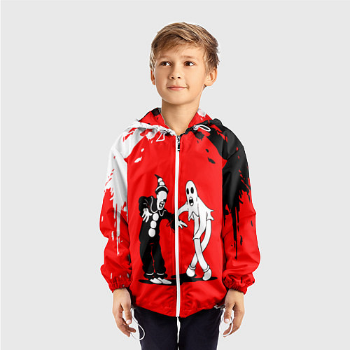 Детская ветровка GHOSTEMANE / 3D-Белый – фото 3