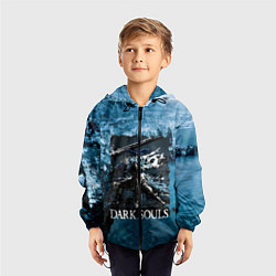 Ветровка с капюшоном детская DARKSOULS Project Dark, цвет: 3D-черный — фото 2