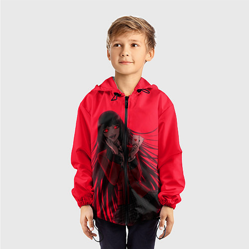 Детская ветровка ЮМЭКО БЕЗУМНЫЙ АЗАРТ / 3D-Черный – фото 3