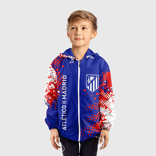 Детская ветровка ATLETICO DE MADRID АТЛЕТИКО / 3D-Белый – фото 3