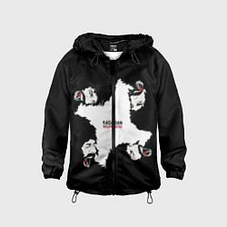 Ветровка с капюшоном детская KASABIAN, цвет: 3D-черный