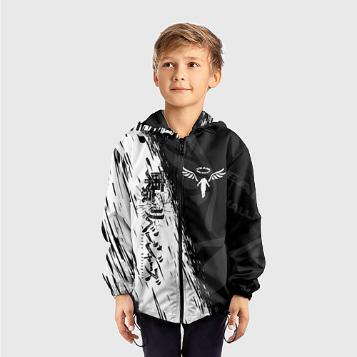 Детская ветровка ТОКИЙСКИЕ МСТИТЕЛИ WALHALLA КЛАН / 3D-Черный – фото 3